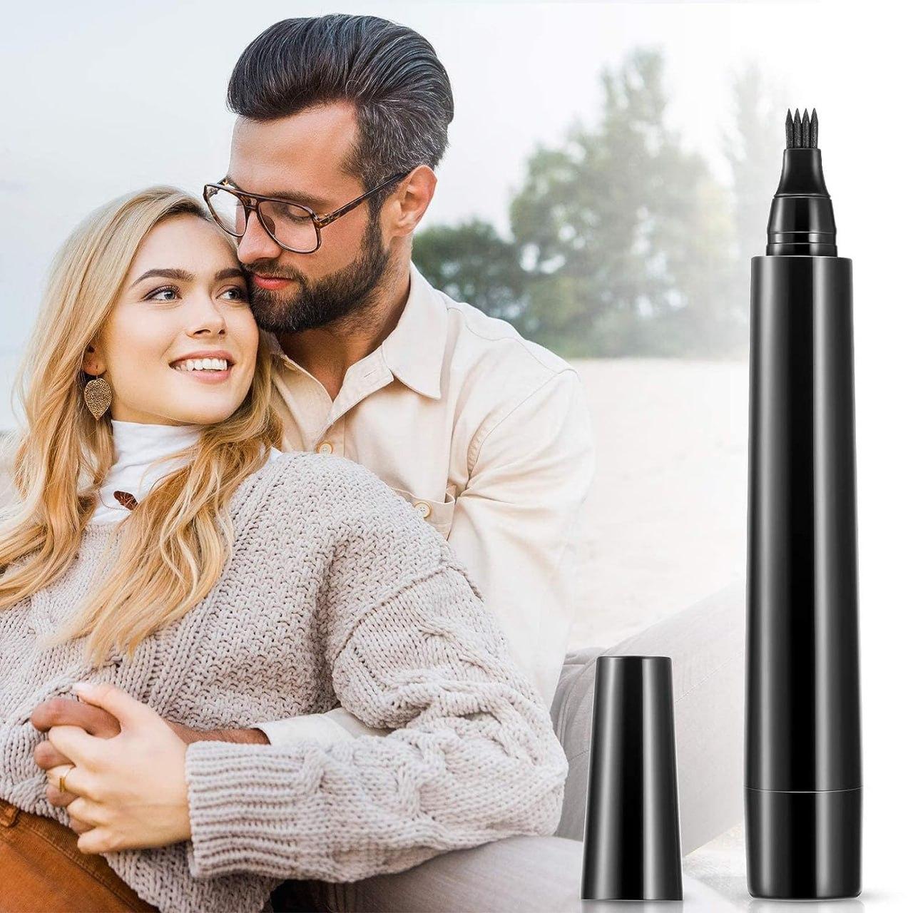 Beard Filler Kit With Pen & Brush