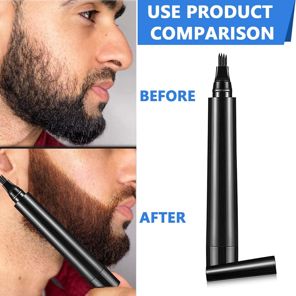 Beard Filler Kit With Pen & Brush