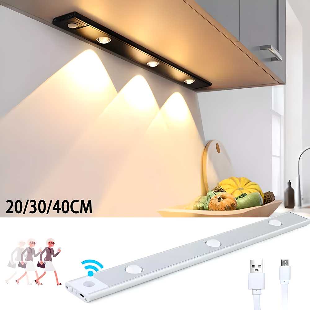 LED Motion Sensor Cabinet With USB