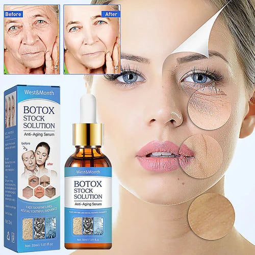 Botox Stock Solution Facial Serum Botox Anti-Wrinkle Serum Pack of 1 of 30ML