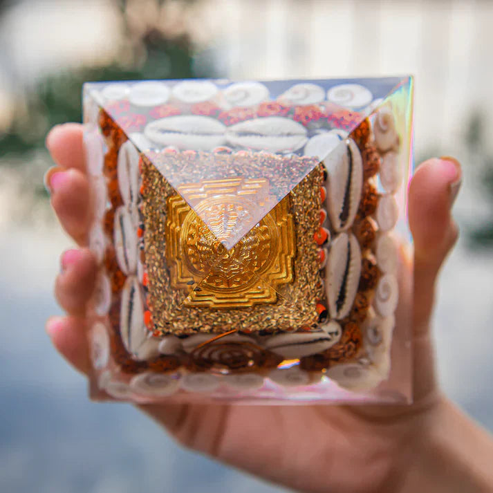 LAXMI PYRAMID SHRI YANTRA GOMATI CHAKRA