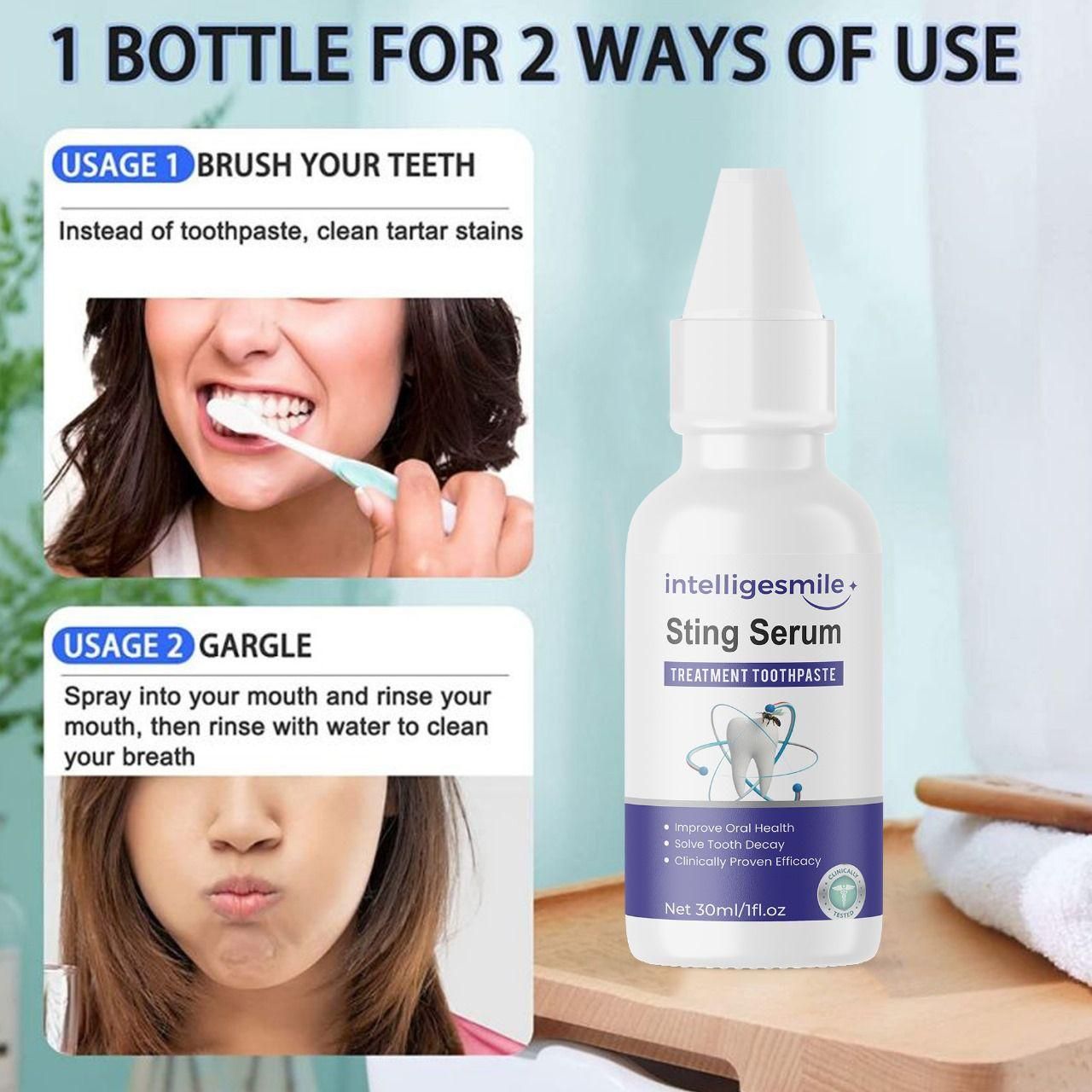 Intelligesmile Sting Serum Treatment Toothpaste