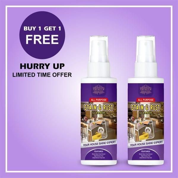 Multipurpose Stain & Rust Remover Spray for Cleaning 200ml (Pack of 2)