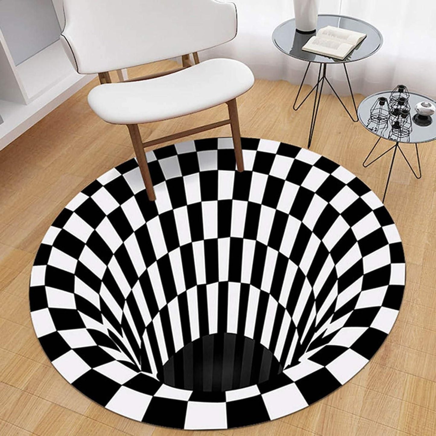 Black & White3D Carpet