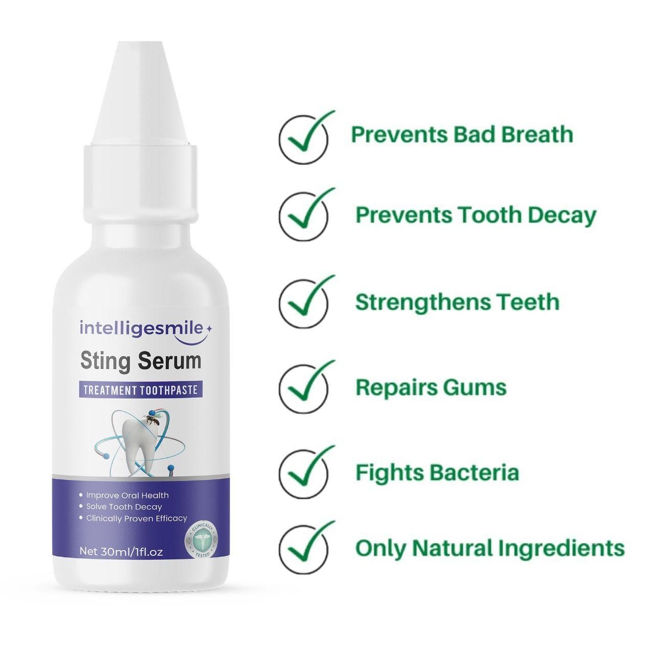 Intelligesmile Sting Serum Treatment Toothpaste