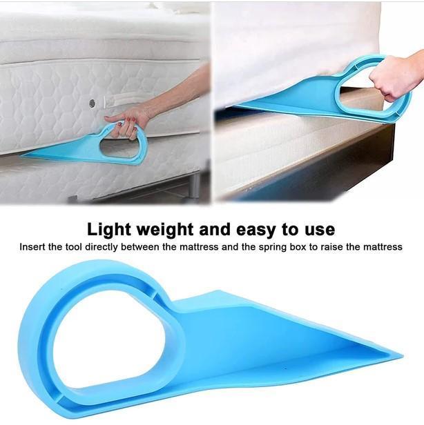 Mattress ergonomic lifting cleaning tool