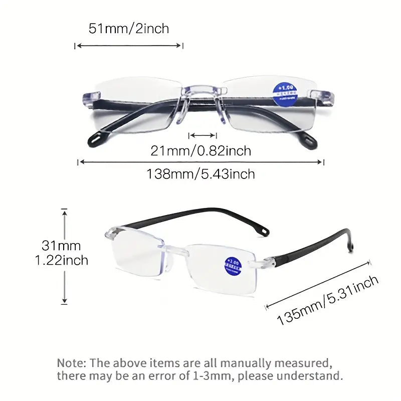 ANTI-BLUE LIGHT PRESBYOPIC READING GLASSES