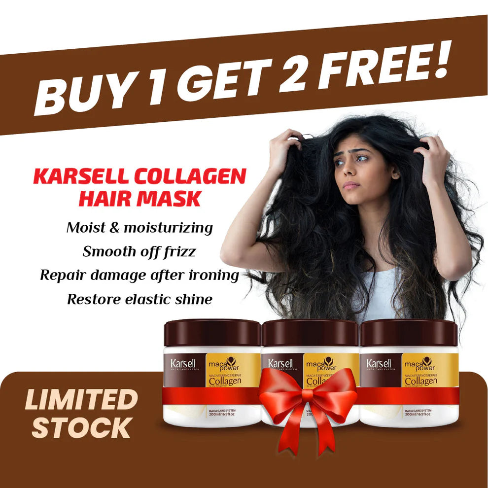 Karseell Maca Power Collagen Hair Mask 100ml (Pack of 2)