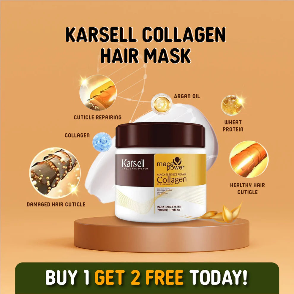 Karseell Maca Power Collagen Hair Mask 100ml (Pack of 2)