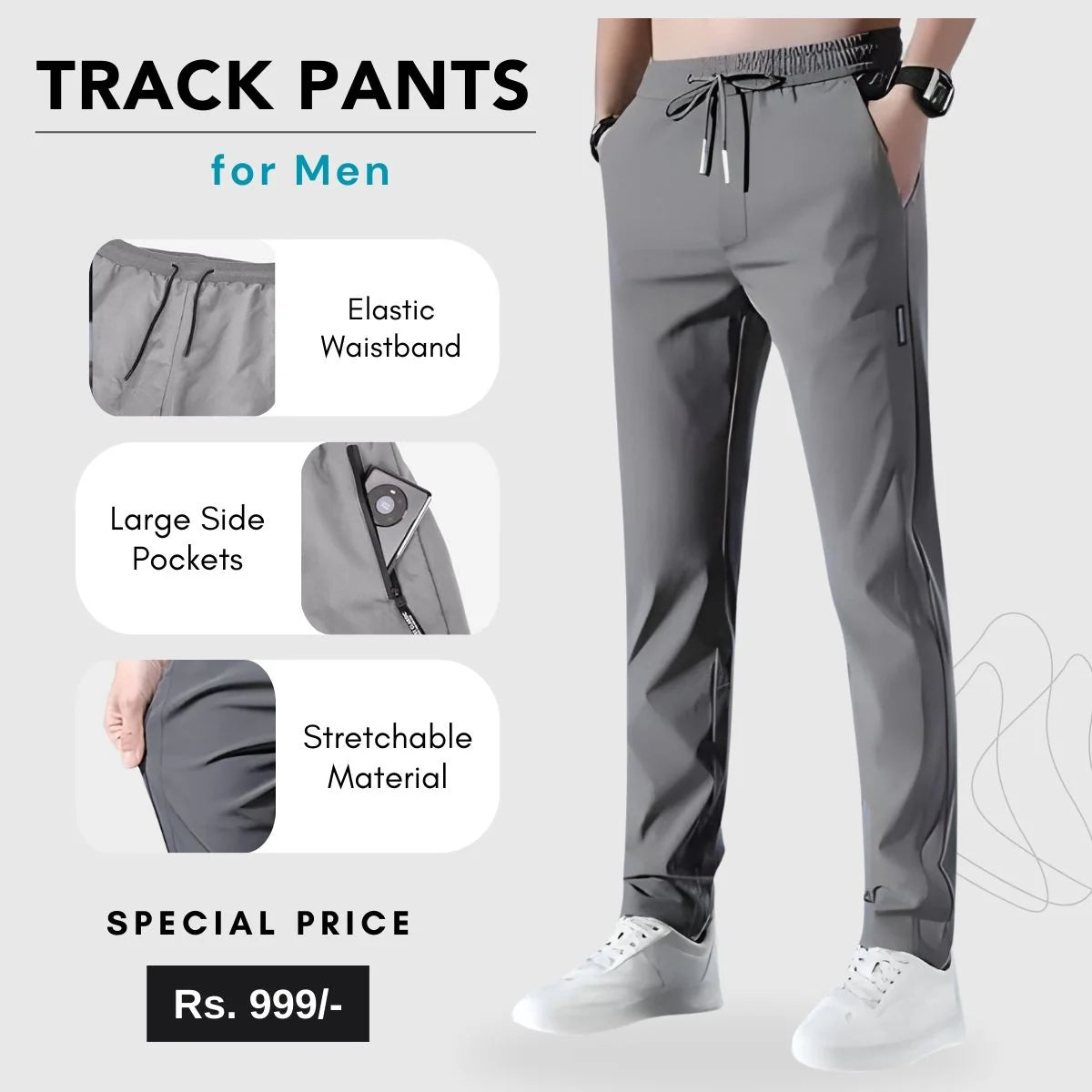 Men's NS Lycra Track Pants