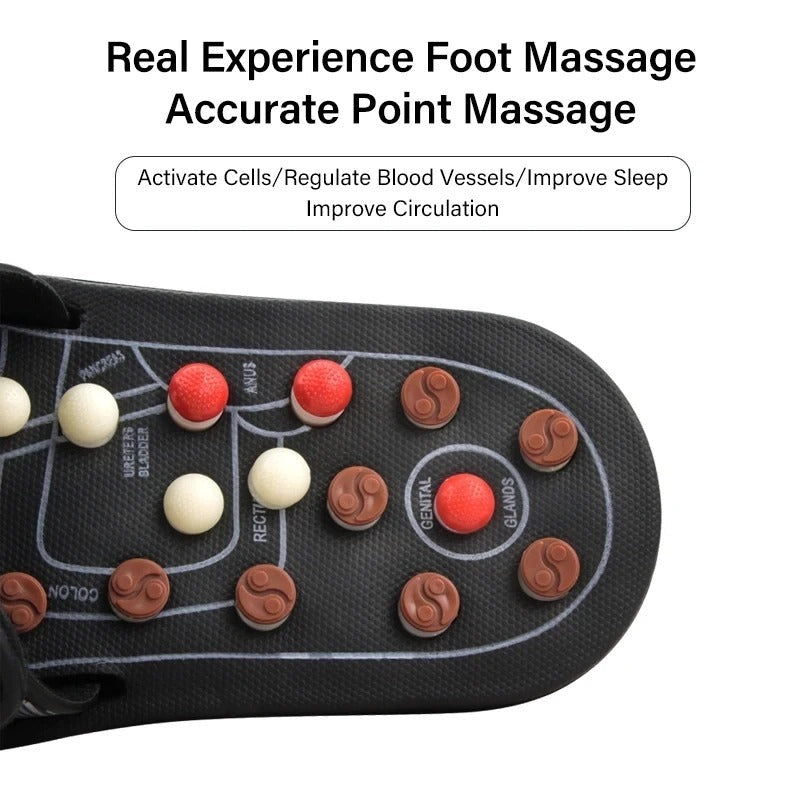 Acupressure and Magnetic Therapy Paduka Slippers