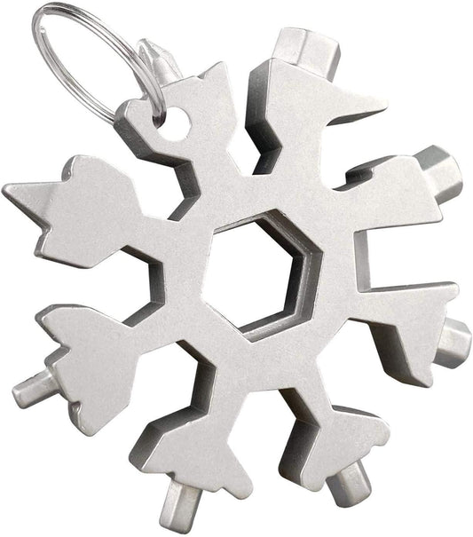 Snowflake - MultiTool 18-in-1 Stainless Steel Portable for Outdoor Adventure