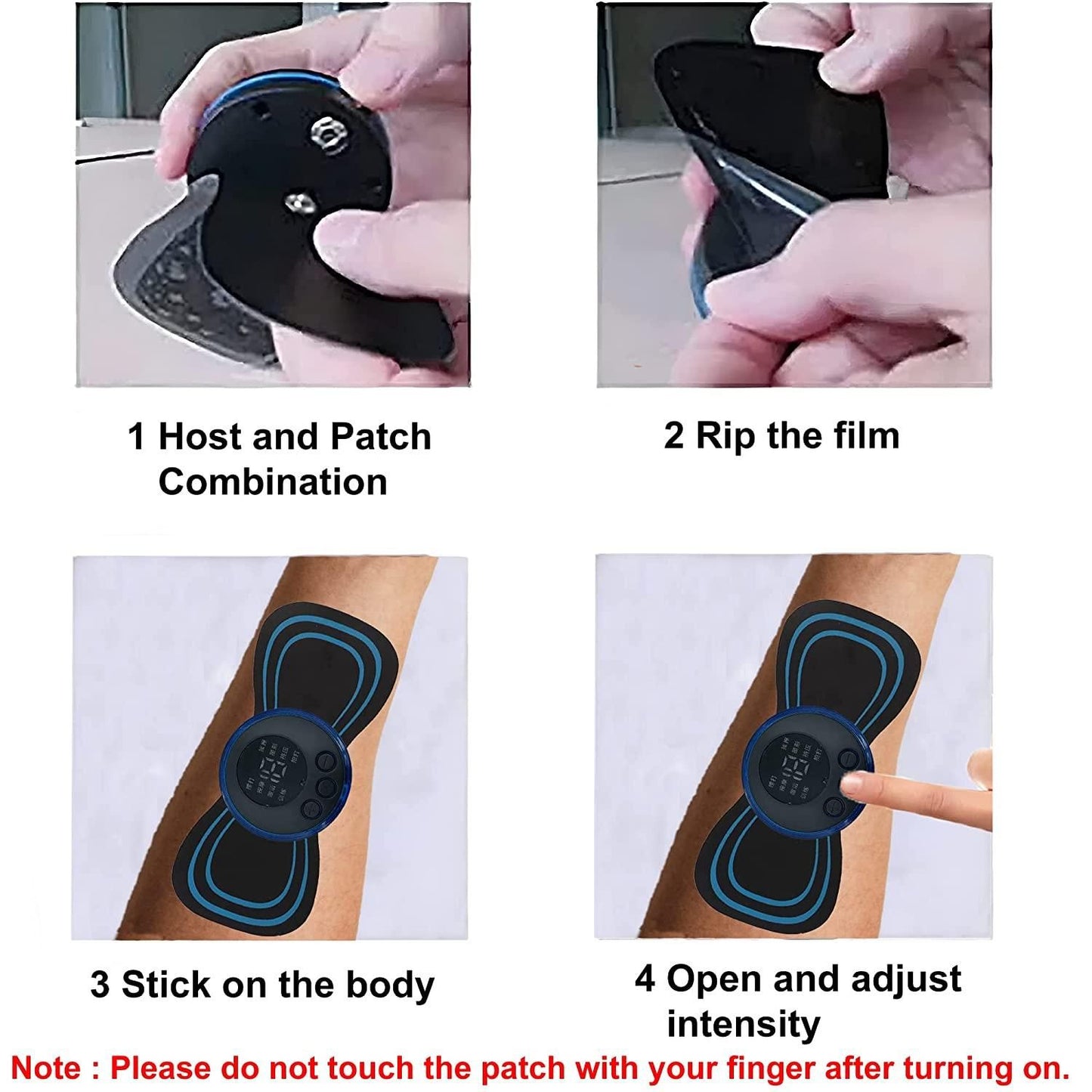 Butterfly Shap EMS Massager